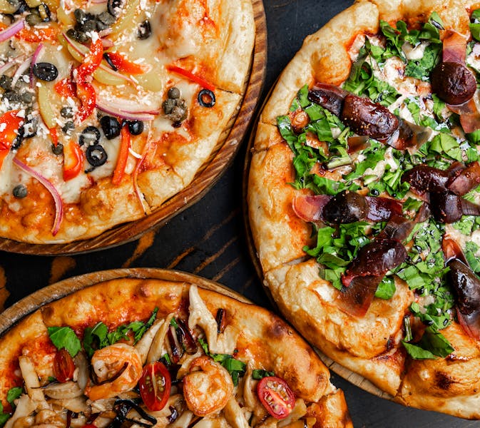 Lancelot's BBQ Chicken pizza with smoky sauce