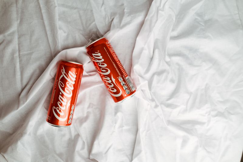 Cold soft drinks and sodas